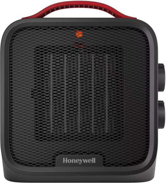 Honeywell UberHeat 5 ceramic space heater, Black