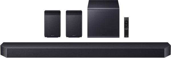 Samsung Q-Series HW-Q990F 11.1.4 ch soundbar with subwoofer and rear speakers