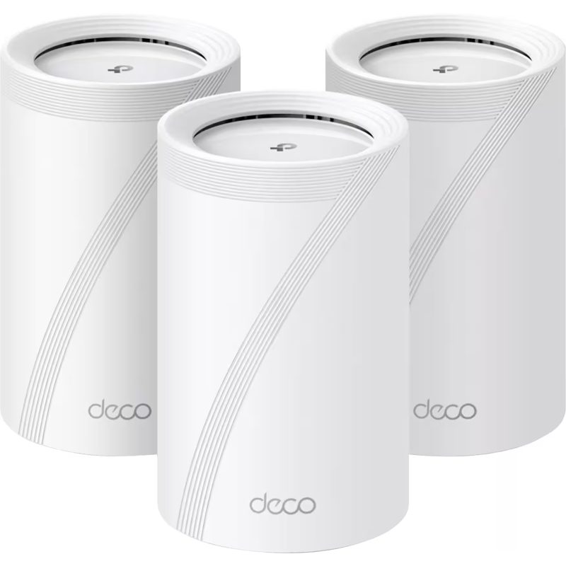 TP-Link Deco BE65 Pro BE11000 tri-band Wi-Fi 7 whole-home mesh system, 3-pack