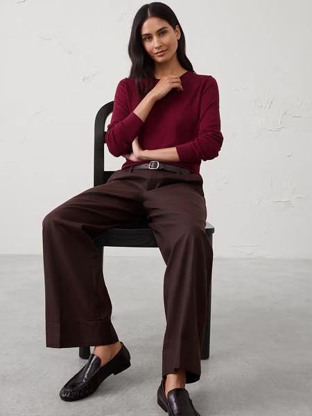 Banana Republic Factory Forever Crew-Neck Sweater (women's)