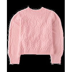 Children's Place girls cable knit chunky sweater