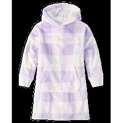 Children's Place girls gingham blanket hoodie