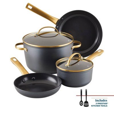 Farberware 8-pc ceramic cookware set