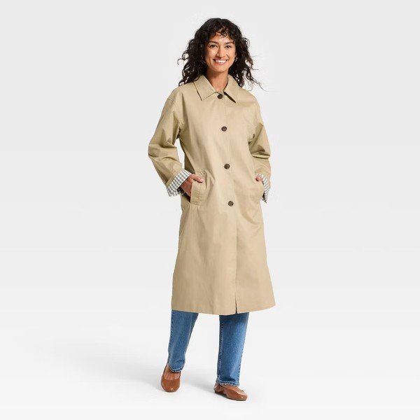 Universal Thread twill trench coat