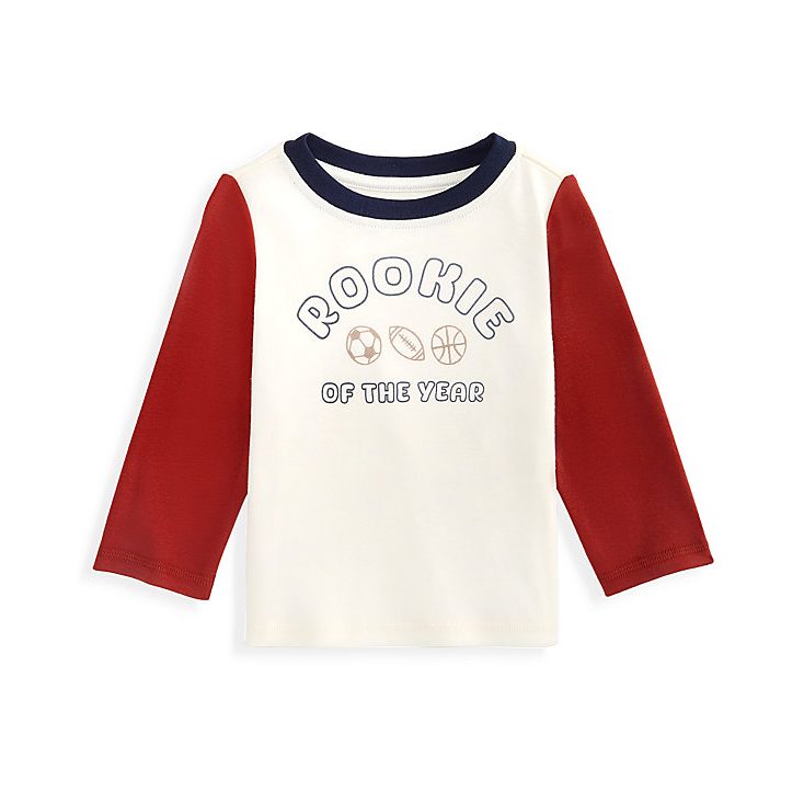 First Impressions baby boys long-sleeve tee