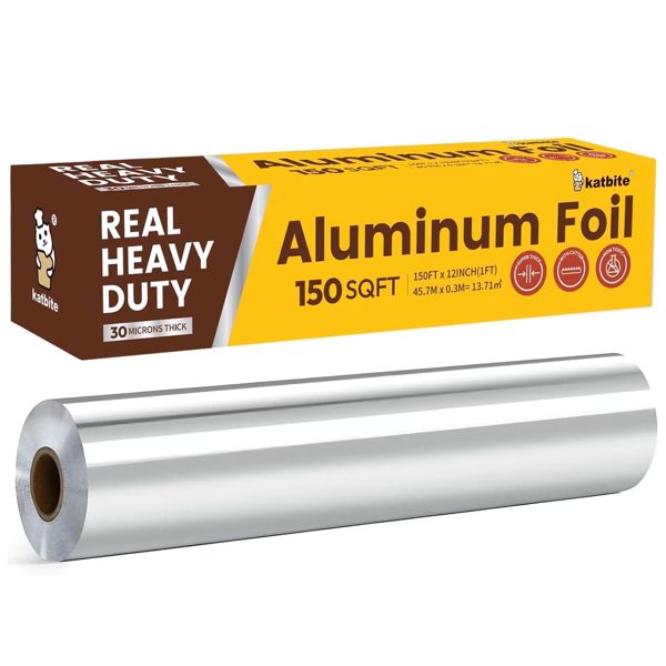 Katbite heavy duty aluminum foil 12in x 150 sq