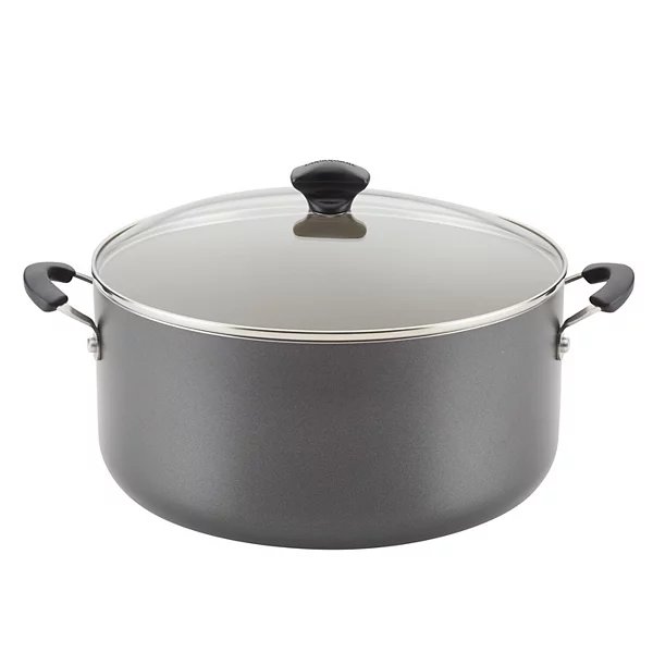 Farberware 10.5-qt aluminum nonstick stockpot with lid