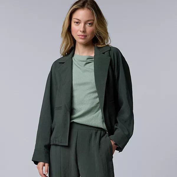 Simply Vera Wang utility jacket