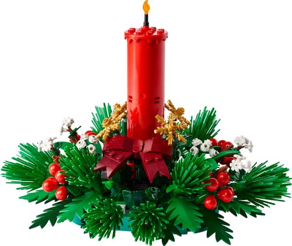 LEGO Christmas table decoration