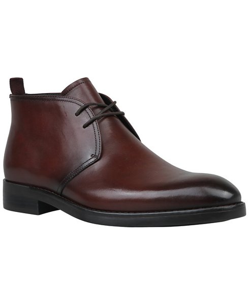 Alfani men's leather chukka boots