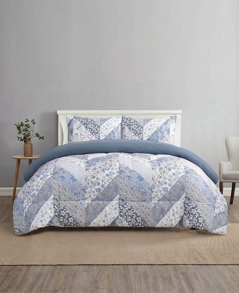 Bryony floral 3-pc comforter set