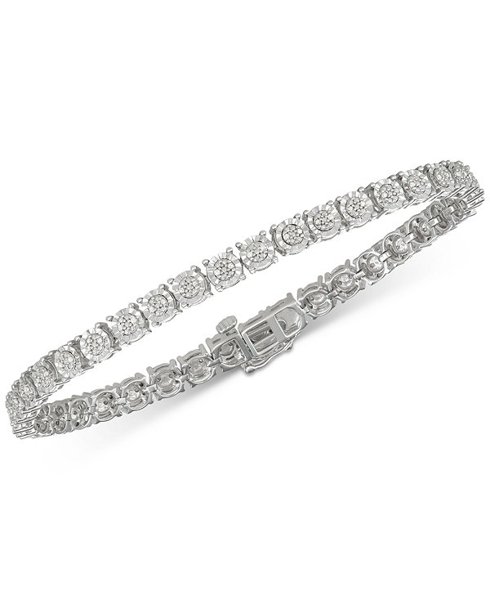 Diamond tennis bracelet 1/4 ct