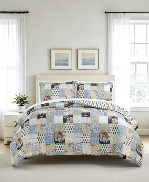 Floral Patch 3-pc comforter set