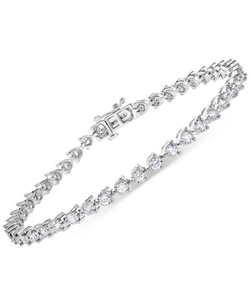 Lab-grown diamond tennis bracelet 2 ct