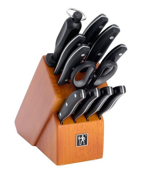 Henckels 12-pc knife block set