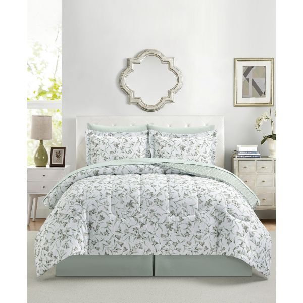 Kathryn Botanical 8-pc comforter set
