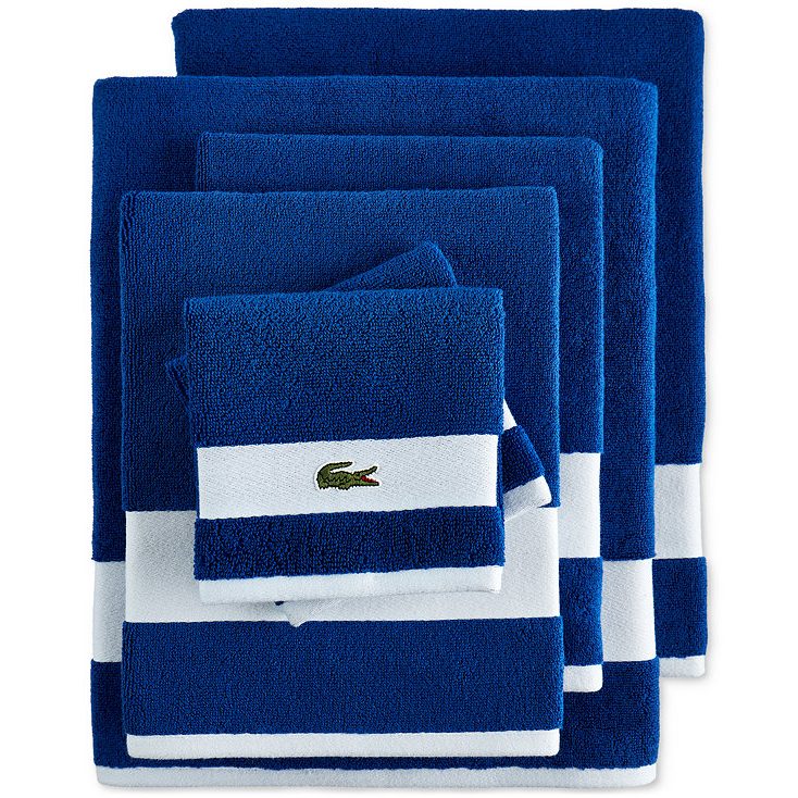Lacoste 6-piece bath towel set