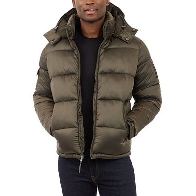 Michael Kors men's hooded puffer