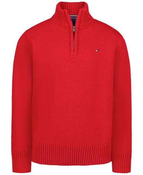 Tommy Hilfiger boys quarter-zip sweater