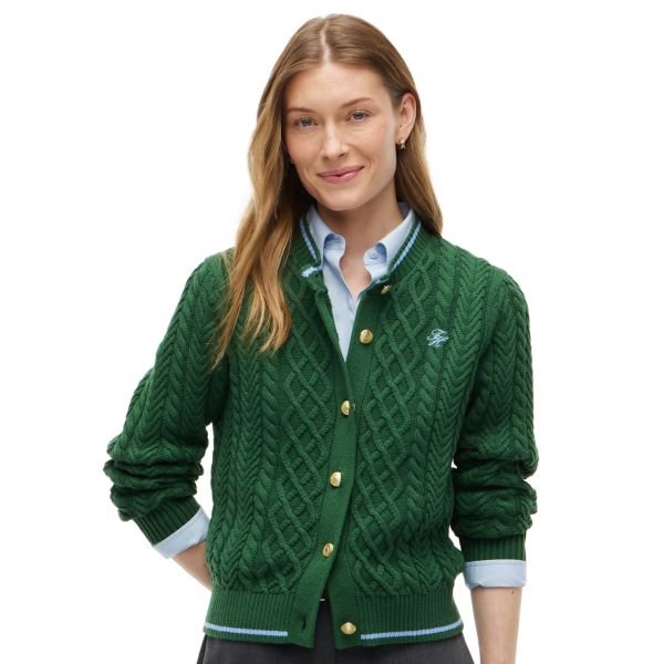 Tommy Hilfiger women's cable cardigan