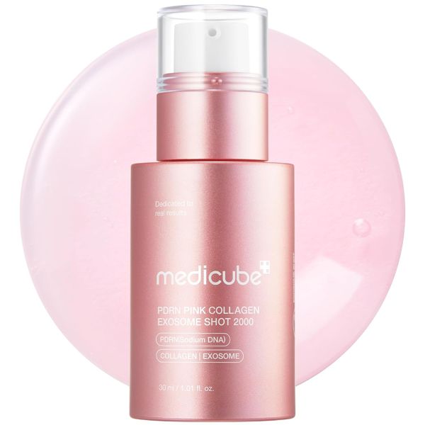 medicube Exosome Shot PDRN Pink Collagen facial