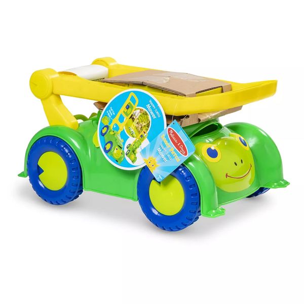 Melissa & Doug Snappy Turtle lawn mower toy