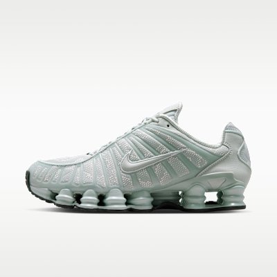 Nike Shox TL men's shoes, Light Silver/Newsprint