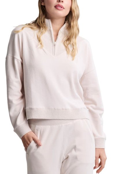 Barefoot Dreams CozyChic quarter zip