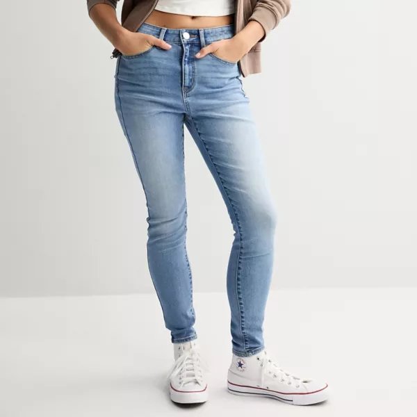 SO juniors' high-rise jeggings