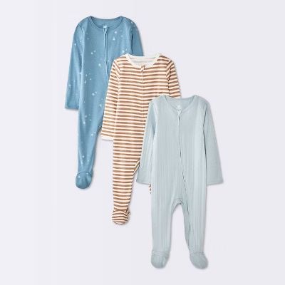 Target baby boys 3-pk Sleep N' Play footed