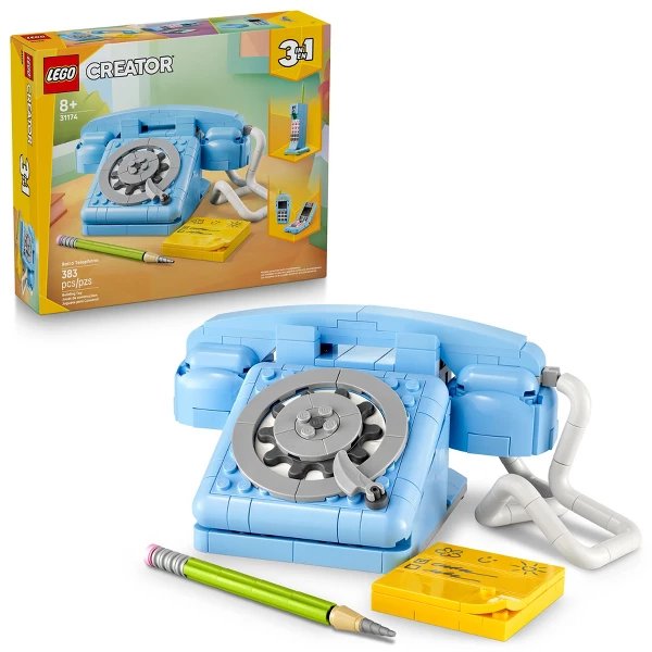 LEGO Creator retro telephone