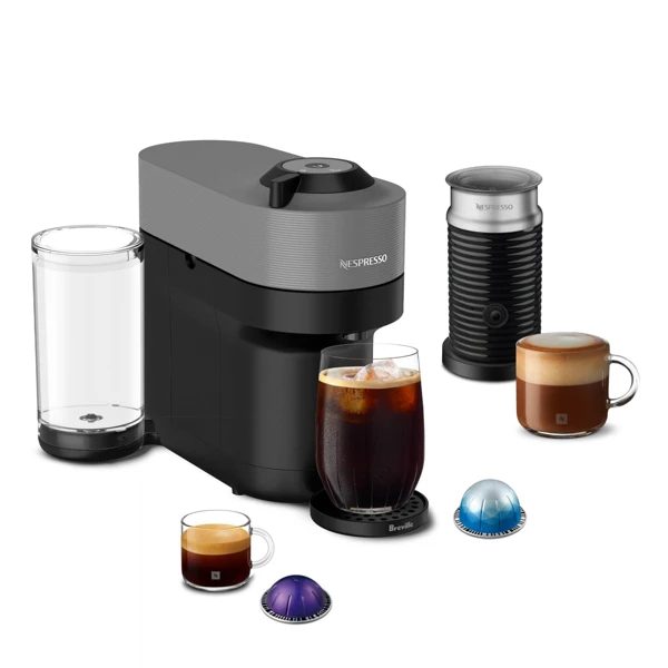 Nespresso Vertuo Pop+ with milk frother