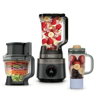 Ninja CrushBOSS 72oz Blender and 8 Cup Food Processor with 26oz Tumbler