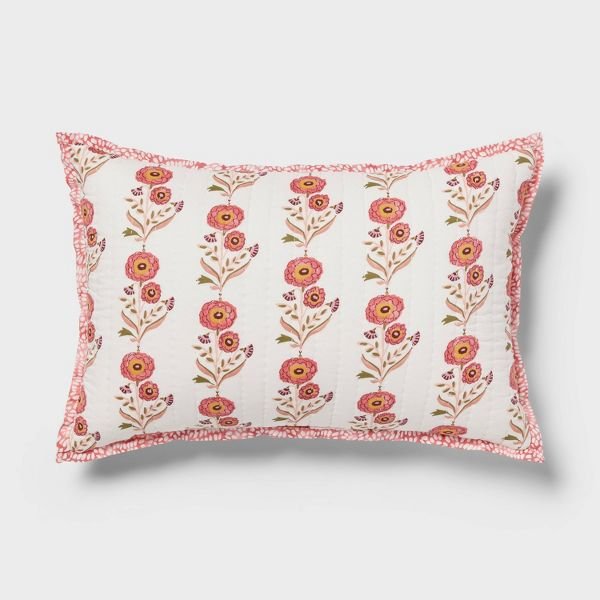 Threshold sunflower pillow