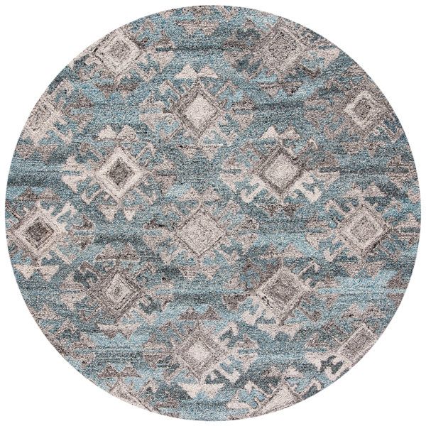 Selena hand-tufted geometric rug