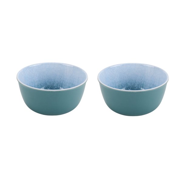 BHG 14 oz blue dip bowls, 2-pack