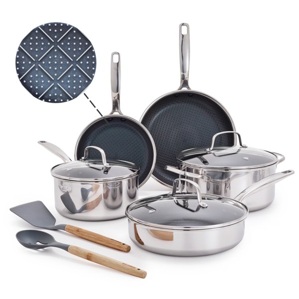 Blue Diamond 10-pc cookware set