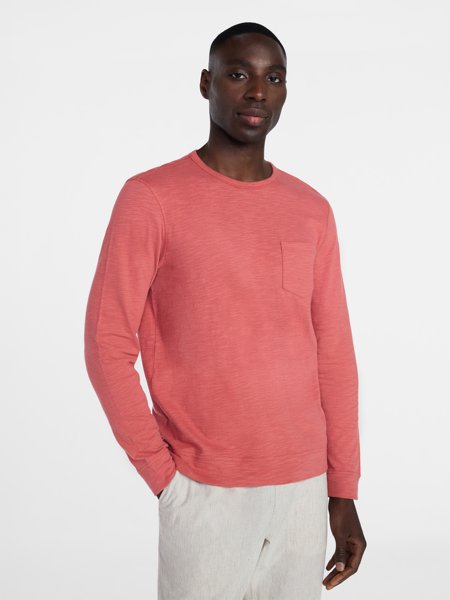 George men's long-sleeve pocket tee