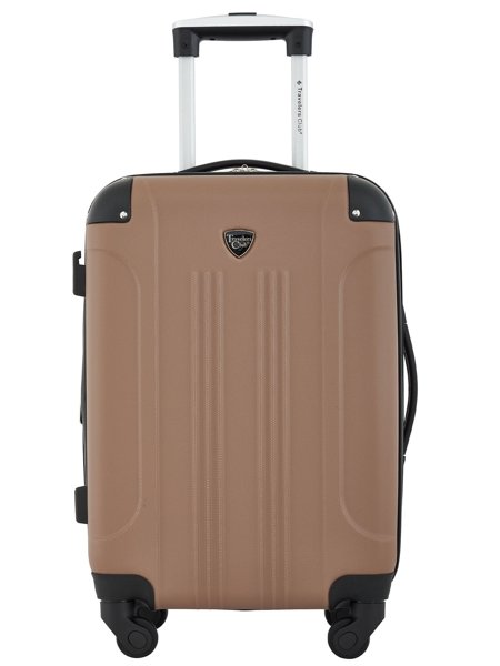 Travelers Club 20" hardside carry-on