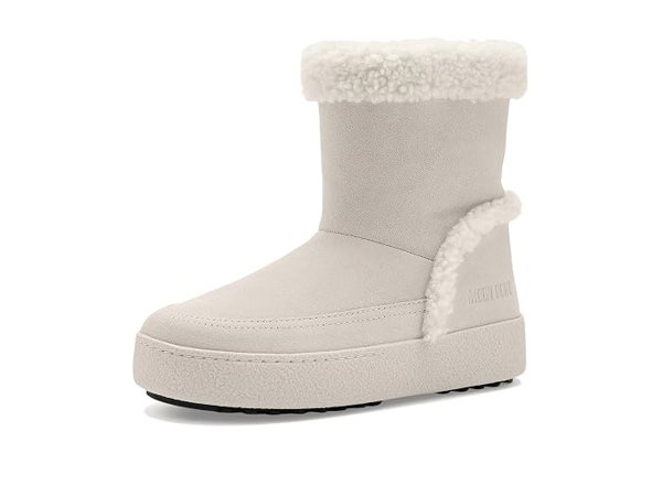 Moon Boot Ltrack Tina women's leather lace-up boots