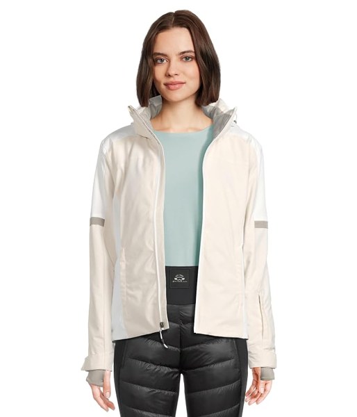 Spyder Andorra insulated ski jacket, women's (Vanilla Latte)